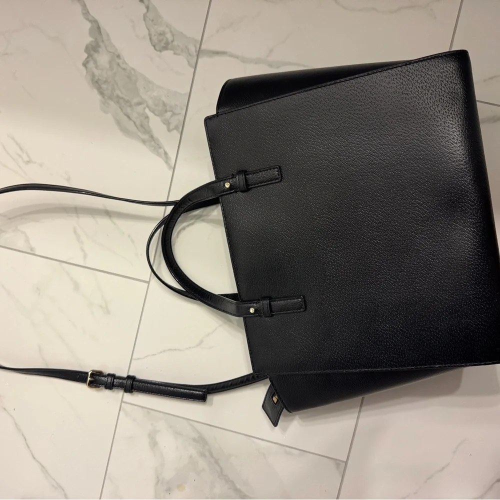 Kate Spade Black Pebbled Leather Handbag - Picture 3 of 3